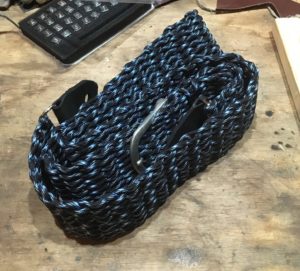 #6. Lightning paracord with black leather ends. Owned by Erik from Woodbury MN